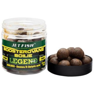 Jet fish boosterované boilie legend range bioliver-ananas/n-butyric 250 ml - 20 mm