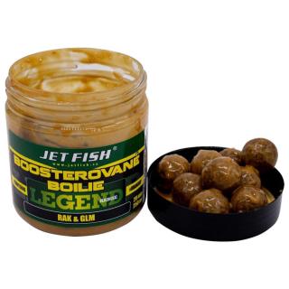 Jet Fish Boosterované Boilie Legend Range Rak & GLM 250ml Průměr: 24mm