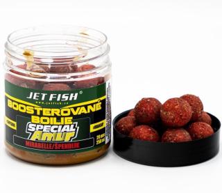 Jet fish boosterované boilie special amur mirabelle špendlík 20 mm 250 ml