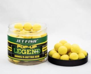 Jet Fish Plovoucí Boilie Legend Range Ananas/Butyric Hmotnost: 60g, Průměr: 16mm