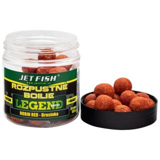 Jet Fish Rozpustné Boilie Legend Range  Protein Bird - Multifruit Robin Red - Brusinka 250ml Průměr: 12mm