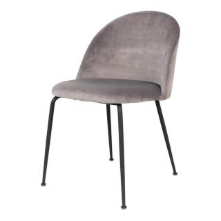 Jídelní židle GINUVI šedá/černá