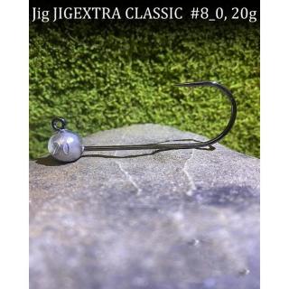 Jigovky Jigové hlavičky Jigextra Classic vel.8/0 3ks - 25g