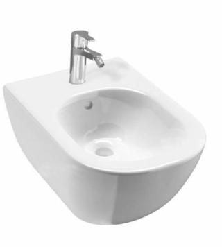 Jika Mio - Závěsný bidet, s 1 otvorem pro baterii, Jika Perla, bílá H8317121003021