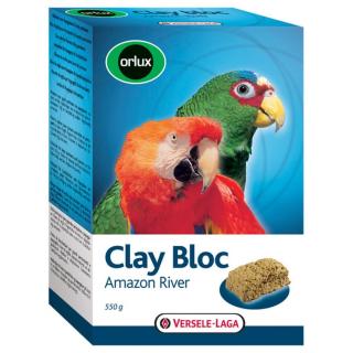 Jílový blok Clay Bloc Amazon River pro větší papoušky 550g