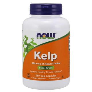 Jód extrakt z kelpu 325 mcg 250 kaps. - NOW Foods