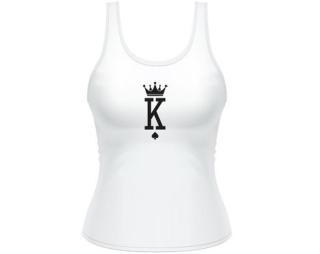 K as King Dámské tílko Tank Top