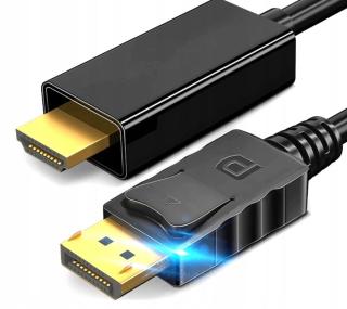 Kabel Displayport pro Hdmi 4k Dp-hdmi 1.8m