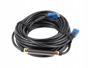 Kabel Hdmi M/M V2.0 4K 20M Plná Měď Černý Lanb