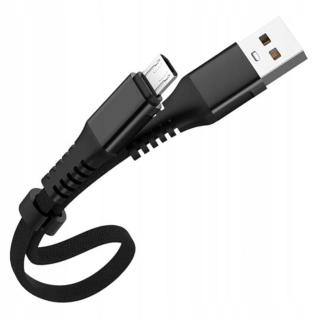 Kabel Micro Usb Wzmacniany Krátký Qc 3.0 3A 30cm