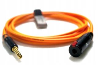 Kabel pro sluchátka prodloužení St 1/4 6,35mm Jack