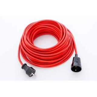 Kabel prodlužovací BASIC PPS, 20m / 230V, červený