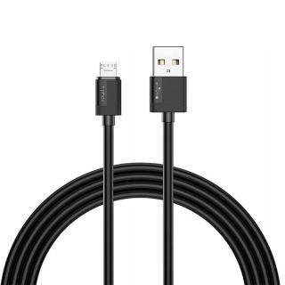 Kabelové Sítě T-phox Micro Usb Černé 2,4A; Pvc; 2M