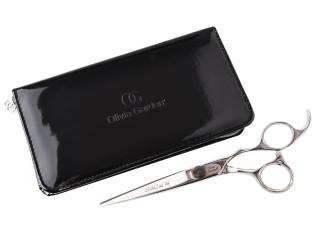 Kadeřnické nůžky Olivia Garden SilkCut® Shear XL 6" - stříbrné  + DÁREK ZDARMA