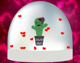 Kaktus Srdcové těžítko