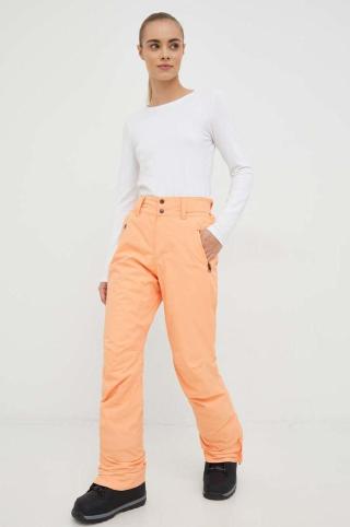 Kalhoty Protest Cinnamon dámské, oranžová barva