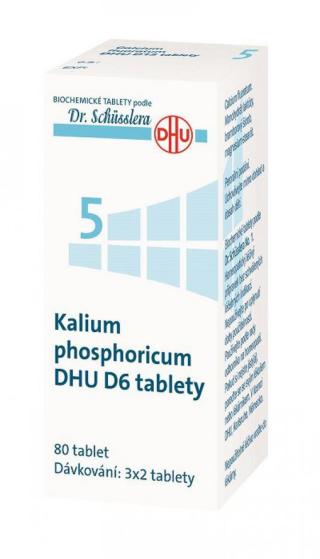 Kalium Phosphoricum Dhu d6 neobalené tablety 80