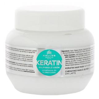 KALLOS KJMN Keratin hydratační keratinová maska na suché vlasy 1000 ml