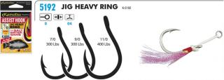 Kamatsu Háčky Assis Hook Jig Heavy Ring 2ks Nosnost: 300lb, Velikost háčku: #7/0