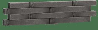 Kamenný obklad Vaspo Decorstone Ratan tmavě šedá 8,8x39 cm V54101