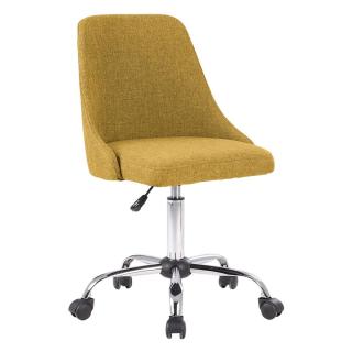 Kancelářská židle EDIZ Žlutá,Kancelářská židle EDIZ Žlutá