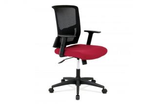 Kancelářská židle KA-B1012 Vínová,Kancelářská židle KA-B1012 Vínová