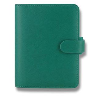 Kapesní diář Filofax Saffiano A7 tyrkysový