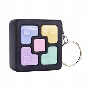 Kapesní Mini Classic Game Machine Keychain Black