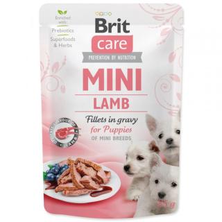 Kapsička Brit Care Mini Puppy Lamb fillets in gravy 85g