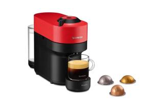 Kapslový kávovar Krups Nespresso Vertuo Pop XN920510 červený