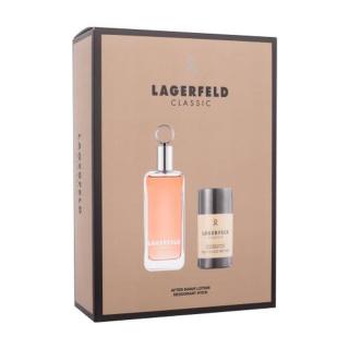 Karl Lagerfeld Classic dárková kazeta voda po holení 100 ml + deostick 75 g pro muže