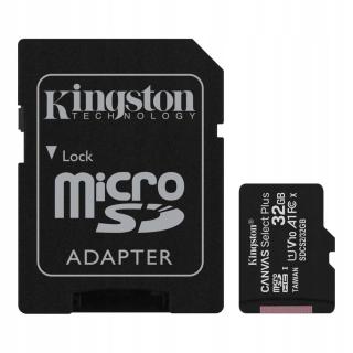 Karta Kingston Canvas Plus 32 Gb micro Sdhc 100 MB/s