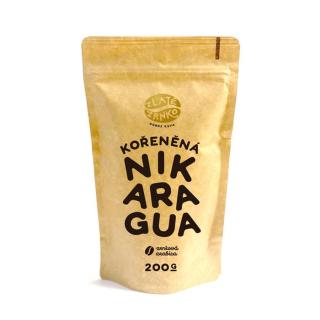 Káva Zlaté Zrnko - Nikaragua - "KOŘENĚNÁ" 500 g ZRNKOVÁ
