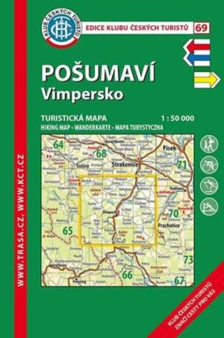 KČT 69 Pošumaví Vimpersko 1:50 000