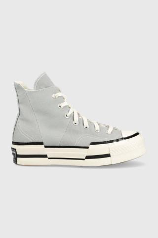 Kecky Converse Chuck 70 Plus šedá barva, A00741C