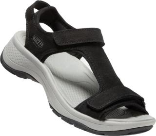 KEEN Dámské kožené sandály Astoria West T-Strap 1026177 Black Leather 41