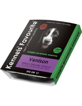 Kennels' Favourite krmivo v hliníkových kapsičkách - Venison/Maso z jelena 395 g