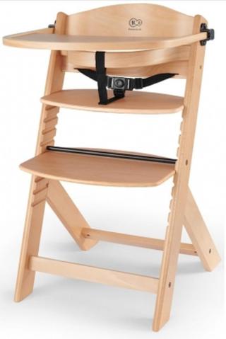 Kinderkraft Dřevěná jídelní židlička, stoleček  3 v 1 - Enock, natural