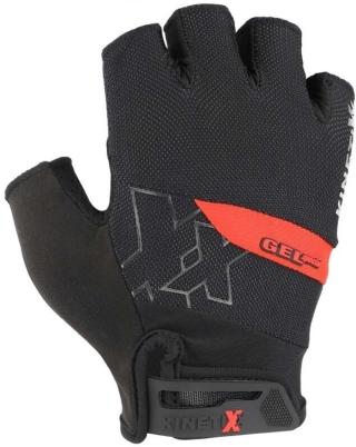 KinetiXx Lando Gloves Black/Red 7,5