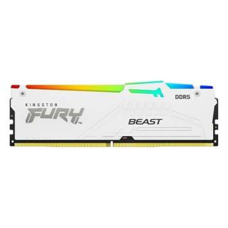 Kingston FURY Beast White/DDR5/32GB/5600MHz/CL40/1x32GB/RGB/White