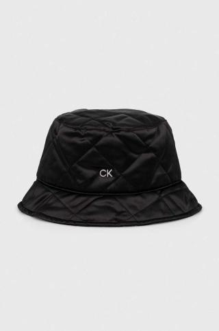 Klobouk Calvin Klein černá barva