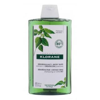 Klorane Organic Nettle Oil Control 400 ml šampon pro ženy na mastné vlasy