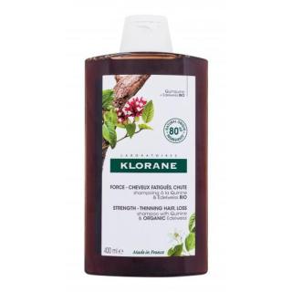 Klorane Organic Quinine & Edelweiss Strength - Thinning Hair, Loss 400 ml šampon pro ženy proti vypadávání vlasů