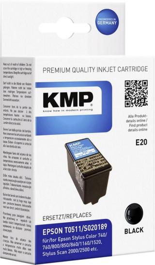 KMP Ink náhradní Epson T0511 kompatibilní černá T0511 0966,0001