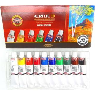 Koh-i-noor sada akrylovych barev 10x16 ml