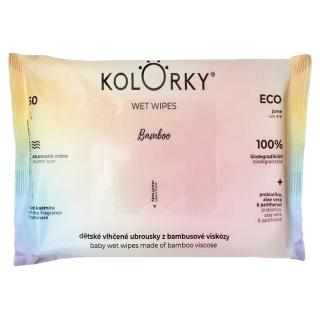 KOLORKY Wet wipes bamboo 60 kusů