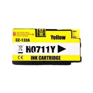 Kompatibilní cartridge s HP 711 CZ132A žlutá