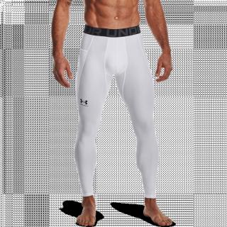 Kompresní legíny HG Armour Leggings White M - Under Armour