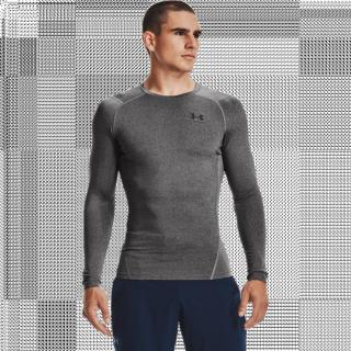 Kompresní tričko HG Armour Comp LS Grey XL - Under Armour