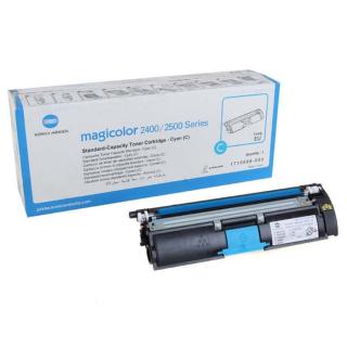 Konica Minolta originální toner A00W331, cyan, 1500str., 1710-5890-03, s hologramem, Konica Minolta Magic Color 2400, 2430, 2450